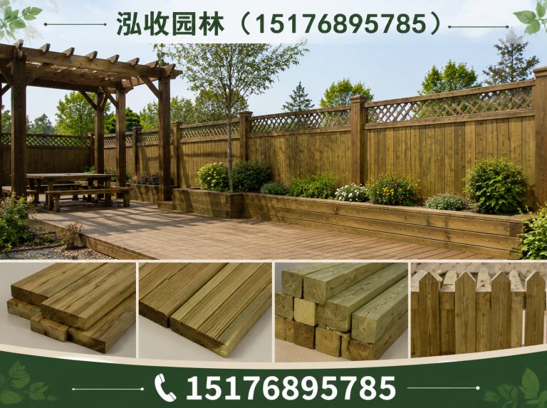 文山塑木地板展示图
